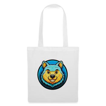 Quokka Colorful Kawaii Cartoon Character Clipart - Tote Bag - white - Front