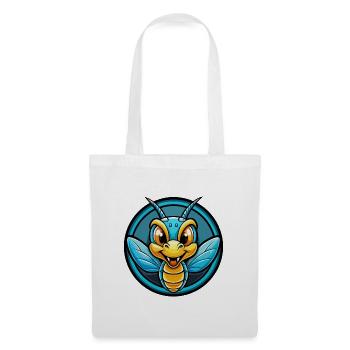 Dragonfly Colorful Kawaii Cartoon Character Animal - Tote Bag - white - Front