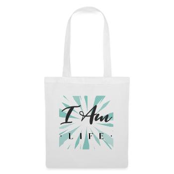I am life - Tote Bag - white - Front