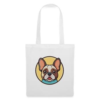 Braque Francais Dog Breed Cartoon Kawaii Clipart - Tote Bag - white - Front