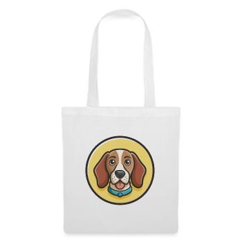 Norman Hound Hund Rasse Cartoon Kawaii Clipart Haustier - Stoffbeutel - Weiß - Vorne