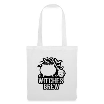 Witches Brew Halloween Saying Quote - Tote Bag - white - Front