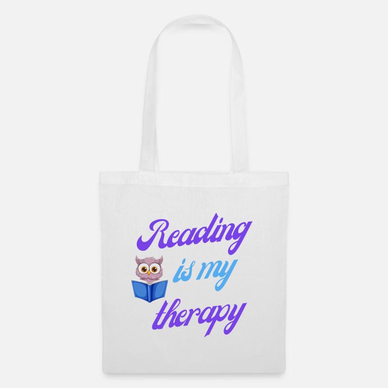 Reading therapy gift - Tote Bag - white