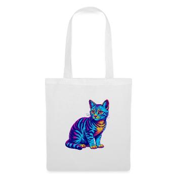 Ocicat Domestic Cat Breed Cartoon Kawaii Animal Pe - Tote Bag - white - Front