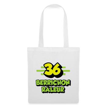 Berrichon râleur - Sac en tissu - blanc - Devant