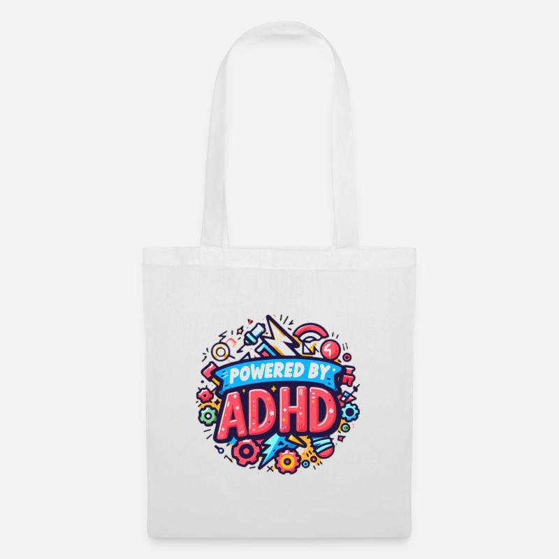 ADHD - Tote Bag - white