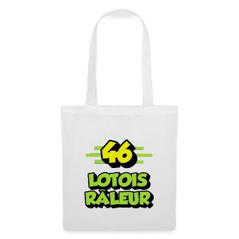 Lotois râleur - Sac en tissu - blanc - Devant