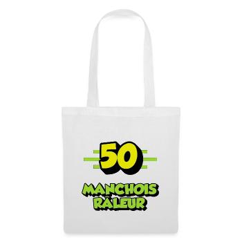 Manchois râleur - Sac en tissu - blanc - Devant