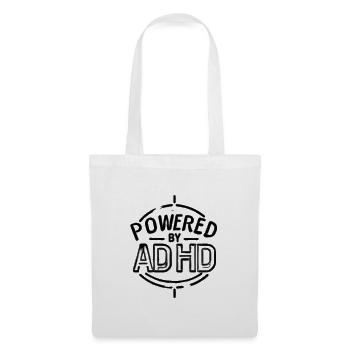 TDAH - Sac en tissu - blanc - Devant