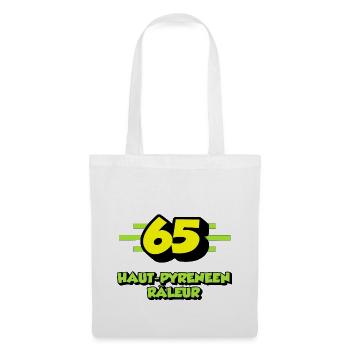 Haut-Pyrénéen râleur - Sac en tissu - blanc - Devant
