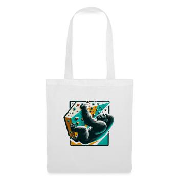 Bouldering Gorilla Gift - Tote Bag - white - Front