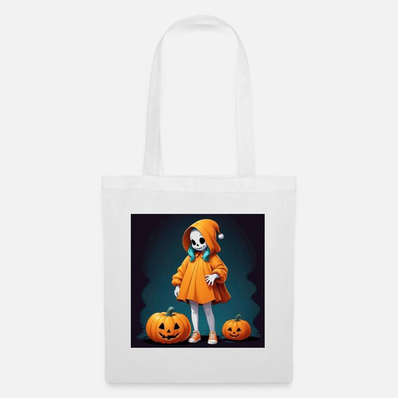 Halloween - Stoffbeutel - Weiß