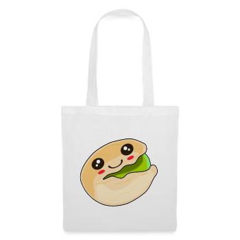 KAWAII PISTACHE - Sac en tissu - blanc - Devant