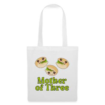 MOTHER OF THREE - PISTACHIO KIDS - Tote Bag - white - Front