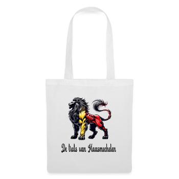 Maasmechelen lion flag design - Tote Bag - white - Front