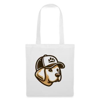 Labrador Head with Cap - Tote Bag - white - Front