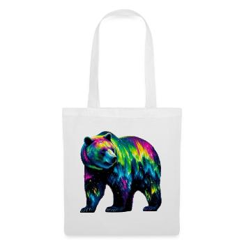 Ours - Sac en tissu - blanc - Devant