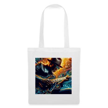 Bluesman - Sac en tissu - blanc - Devant