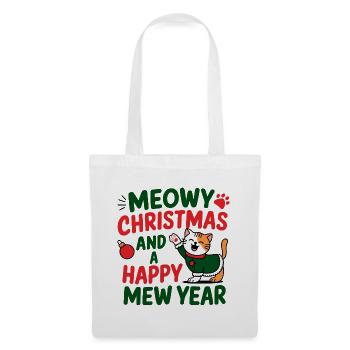 Festive Cat Year Design - Tote Bag - white - Front