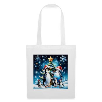 Cute Penguins - Tote Bag - white - Front