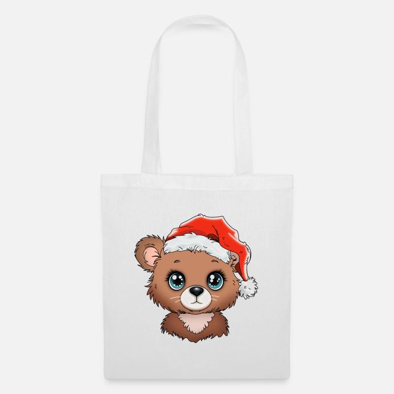 Christmas Bear_01 - Tote Bag - white