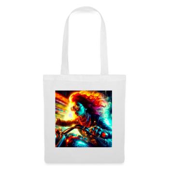 Cyberpunk Moto - Tote Bag - white - Front