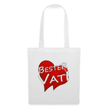 BESTER VATI - Stoffbeutel - Weiß - Vorne