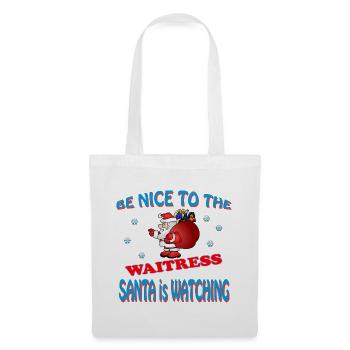 SANTA WAITRESS - Tote Bag - white - Front