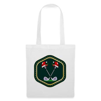 WEIHNACHTSGESCHENKE GOLFSPORT - Stoffbeutel - Weiß - Vorne