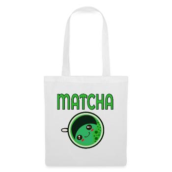 KAWAII MATCHA GRÜNER TEE - Stoffbeutel - Weiß - Vorne