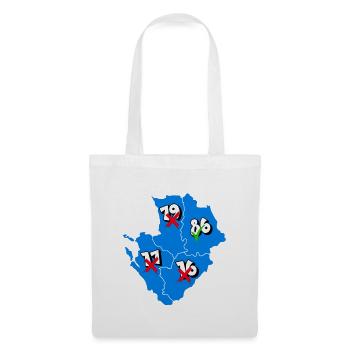 Région Poitou-Charentes - Sac en tissu - blanc - Devant