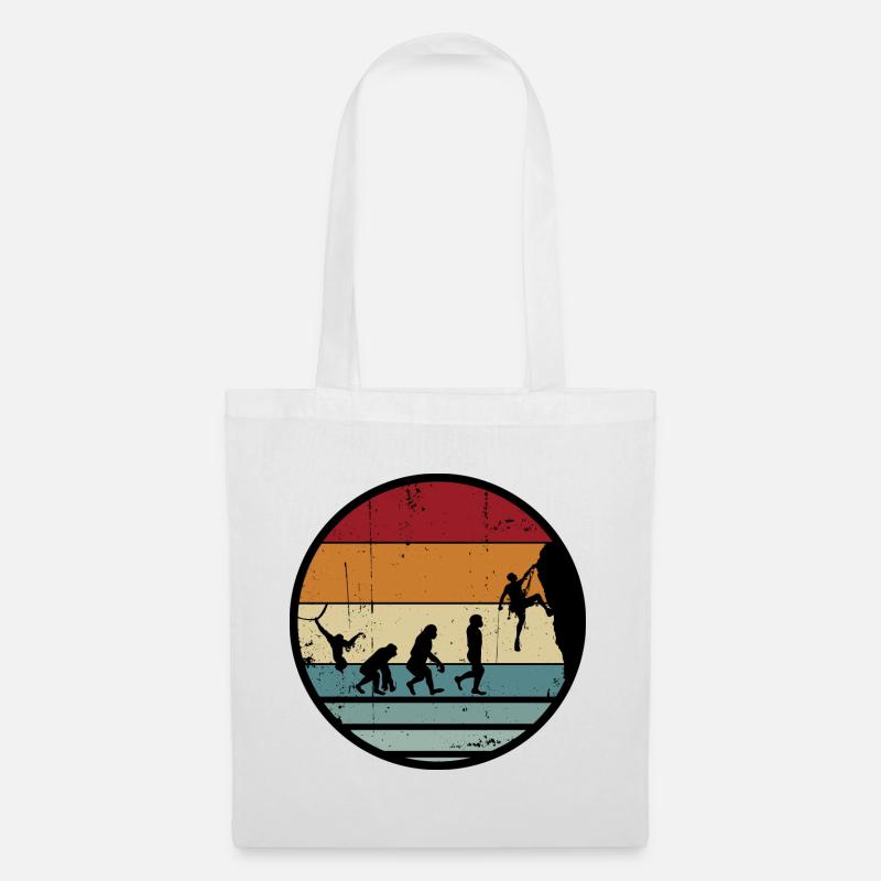 Evolution Climber Retro Circle - Sac en tissu - blanc