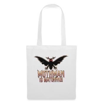 MOTHMAN REGARDE - Sac en tissu - blanc - Devant