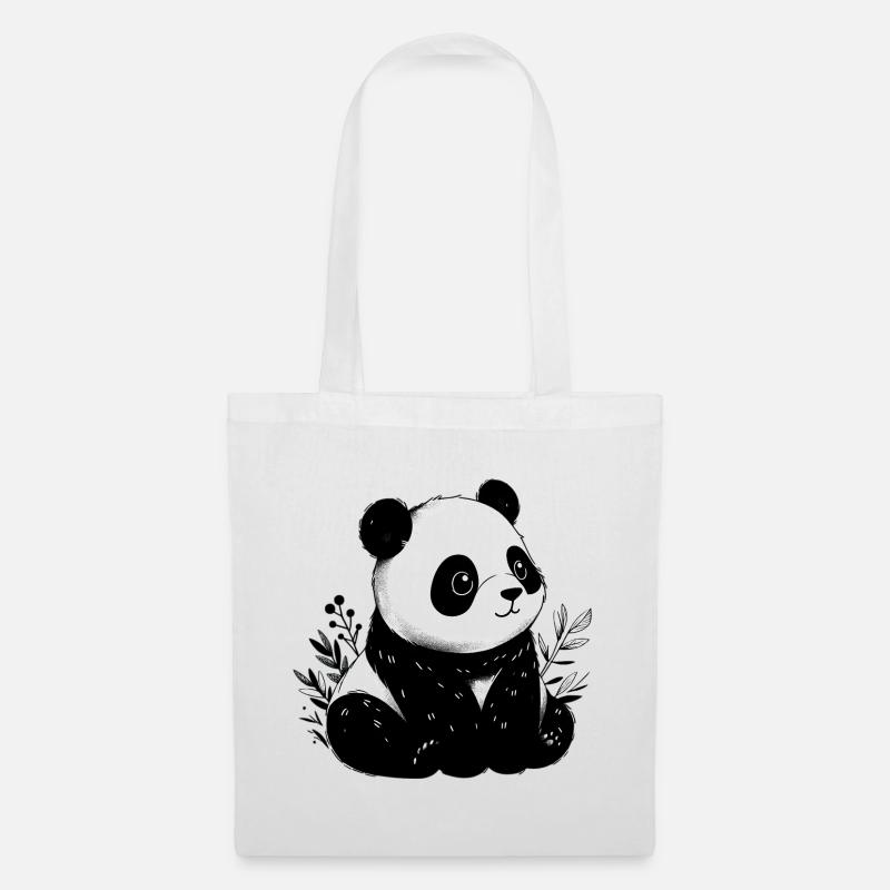Panda - Tote Bag - white