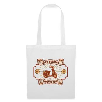 Vintage Scooter Club Design - Tote Bag - white - Front