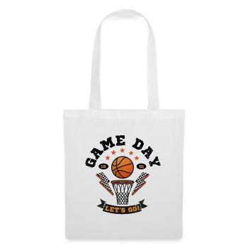 Let’s Go Basketball - Stoffbeutel - Weiß - Vorne