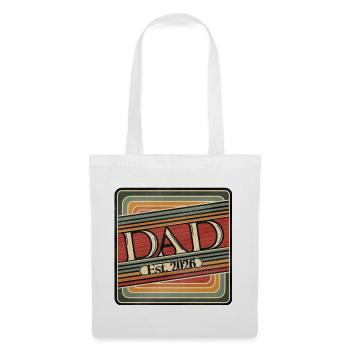 Dad Est. 2026 – Retro Gift for New Dads - Tote Bag - white - Front