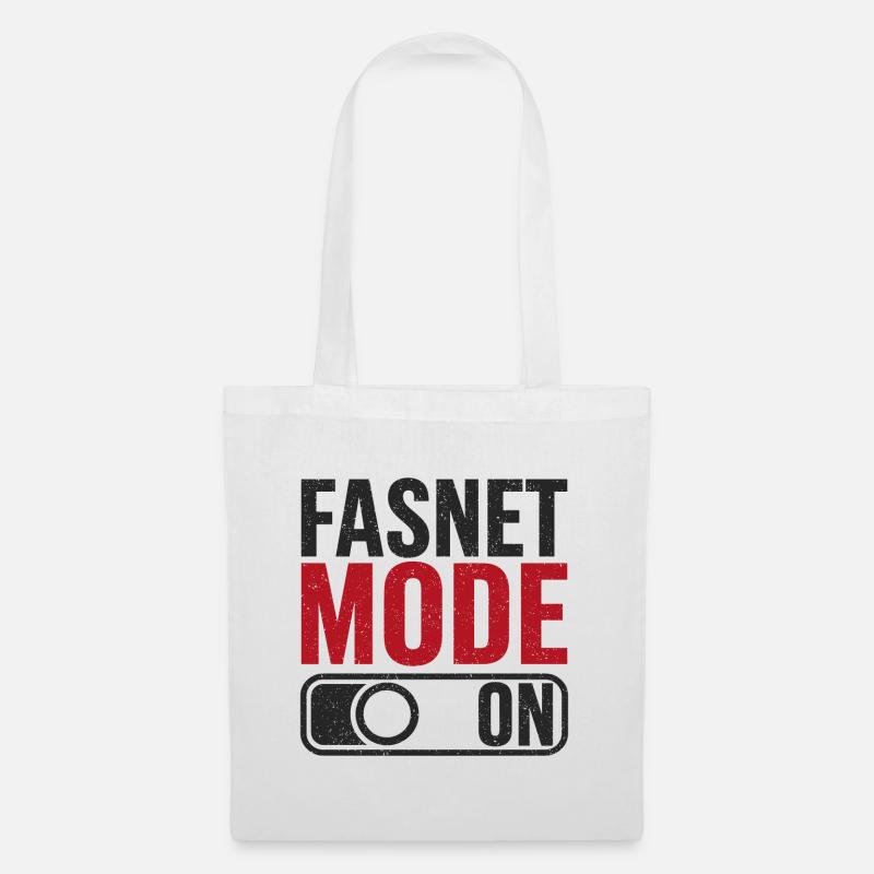 Fasnet Mode On - Stoffbeutel - Weiß