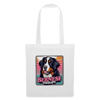 Bernese mountain dog - Tote Bag - white - Front