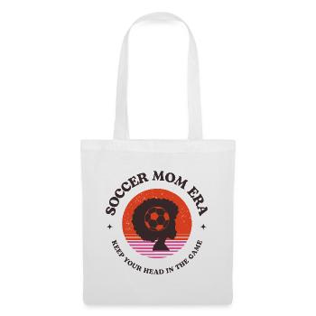 Soccer Mom Era – Kopf im Spiel - Stoffbeutel - Weiß - Vorne