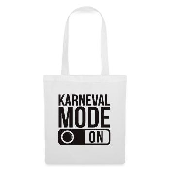 Mode Karneval sur Fasching Fasnet - Sac en tissu - blanc - Devant