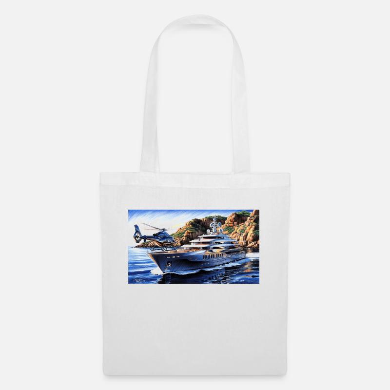 Yacht Merch - Stoffbeutel - Weiß