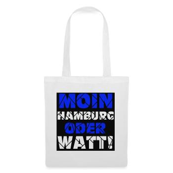 Hamburg , Moin or watt (25) - Tote Bag - white - Front