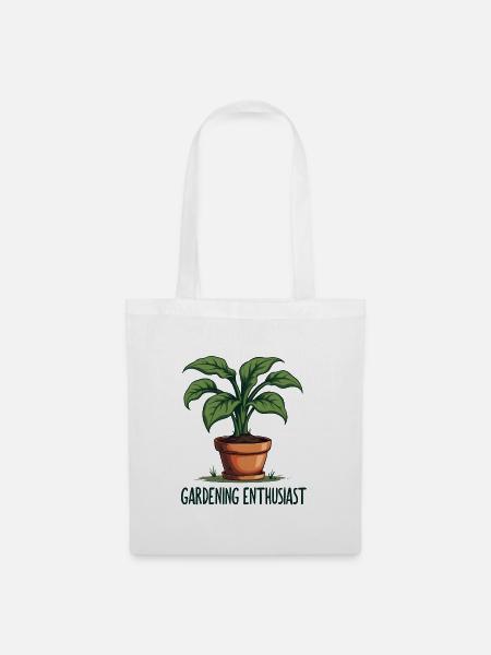 Gardening Enthusiast - Stoffbeutel - Weiß