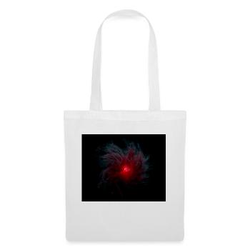 Interstellare Galaxie 3D - Stoffbeutel - Weiß - Vorne