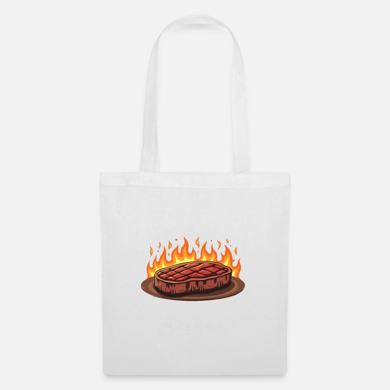 Grill Masterpiece in Progress - Tote Bag - white