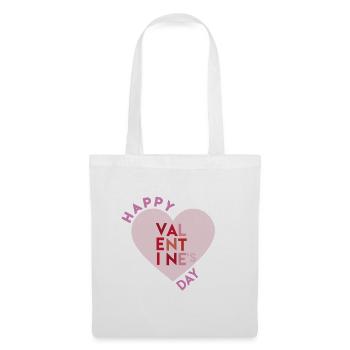 Happy Valentines Day 2 - Stoffbeutel - Weiß - Vorne