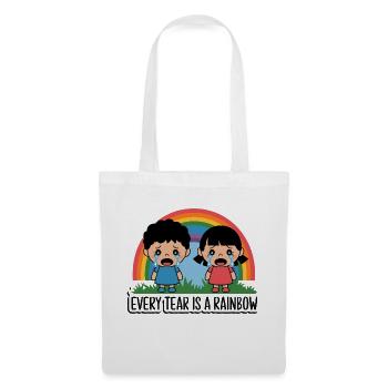 ENFANTS QUI PLEURENT - Sac en tissu - blanc - Devant