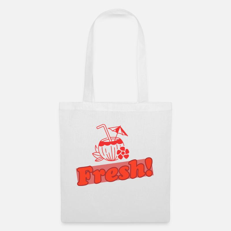 Fresh! - Stoffbeutel - Weiß