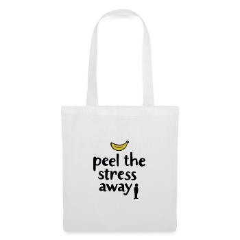 Peel the Stress Away - Tote Bag - white - Front